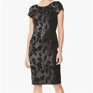 Adrianna Papell Black Evening Dress